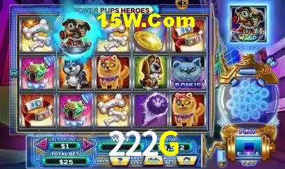 Biblioteca de slots populares na 222G